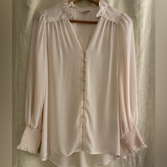 CROSBY by Mollie Burch Tops - Crosby By Mollie Burch Blouse Women’s Blush Pink